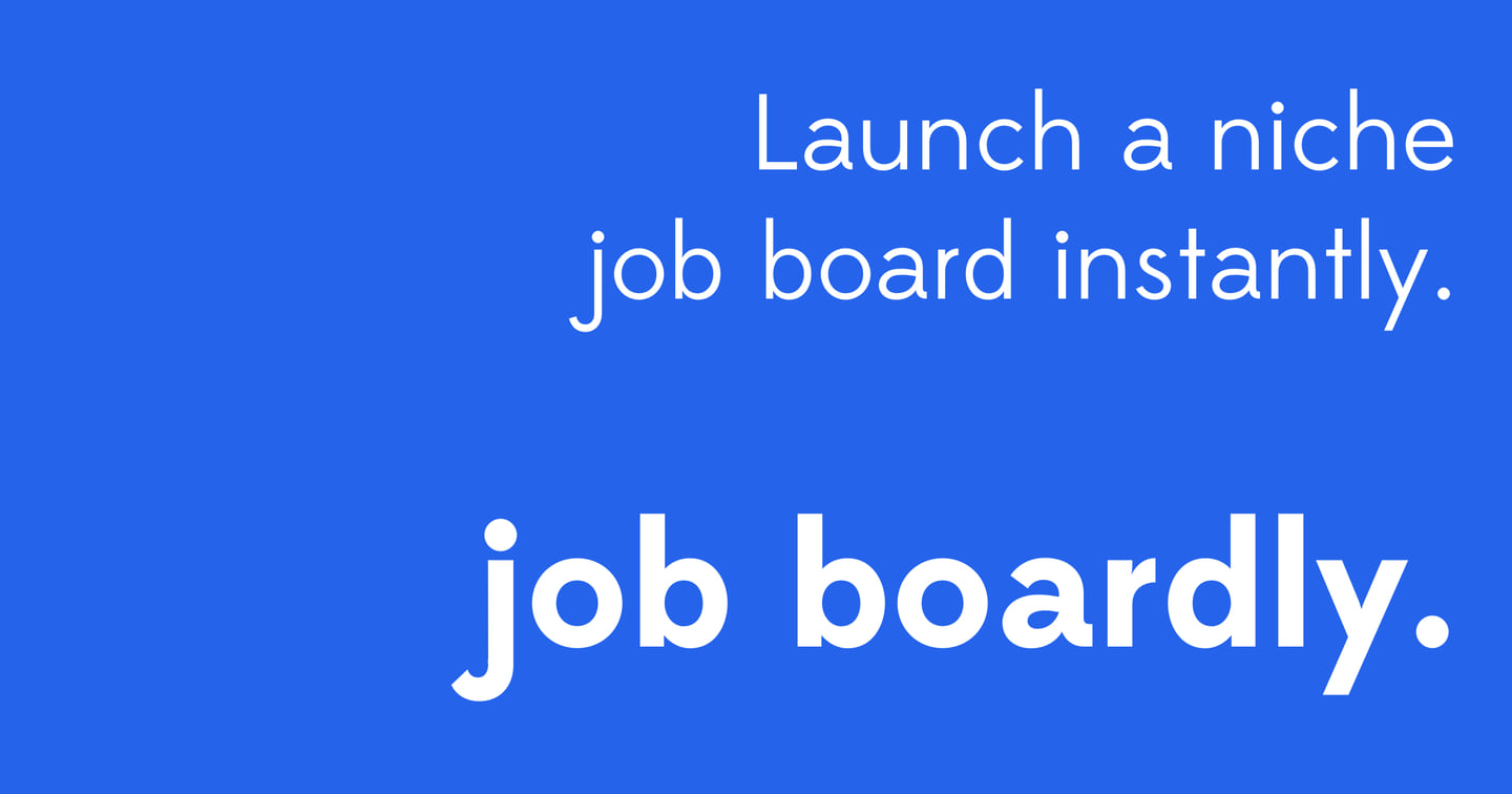 Job Boardly sociaal voorbeeld