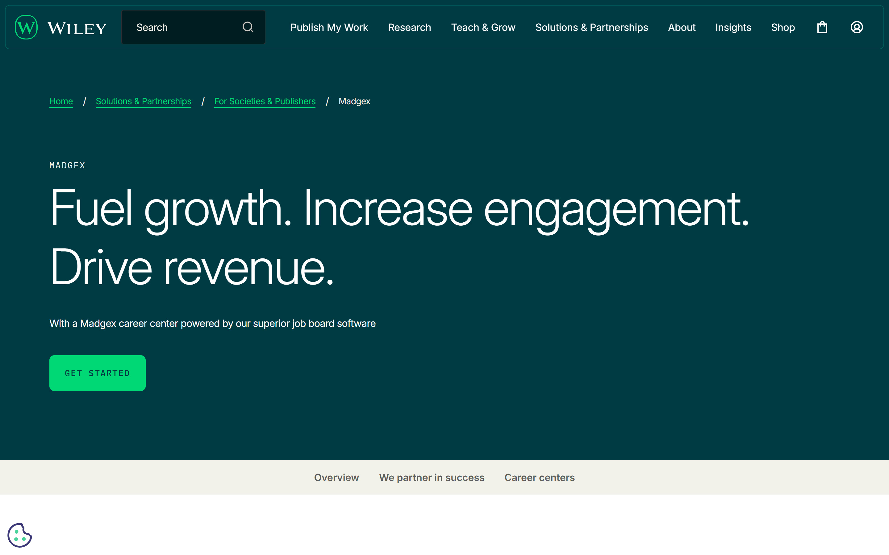 Madgex productscreenshot