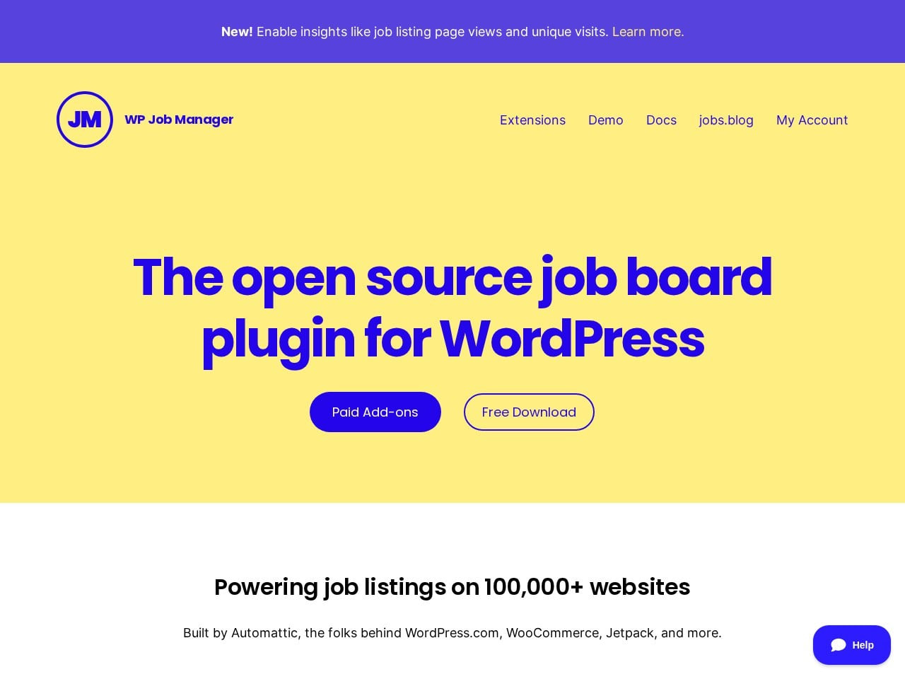 WP Job Manager productscreenshot